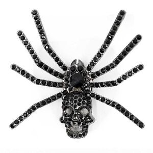 Spider Skull Brooch (NEW)